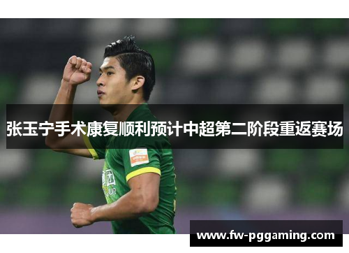 张玉宁手术康复顺利预计中超第二阶段重返赛场 张玉宁手术康复顺利预计中超第二阶段重返赛场