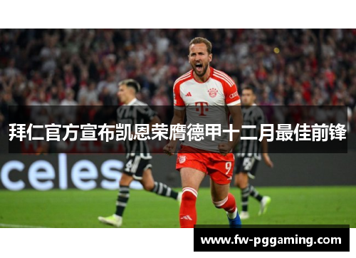 拜仁官方宣布凯恩荣膺德甲十二月最佳前锋